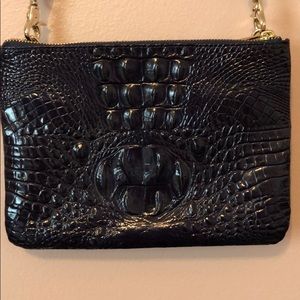 Brahmin Perri Crossbody, Navy blue, EUC